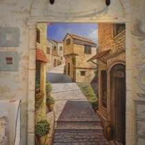 Профессиональная роспись стен, 3D-рисунки, в Москве