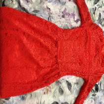 Платеье красное, женское, в Москве