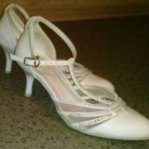Свадебные туфли 35 размера белые, в Балаково