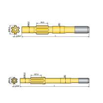 Хвостовик аналог Ingersoll Rand YH 80A, YH 80A RP, в г.Баку