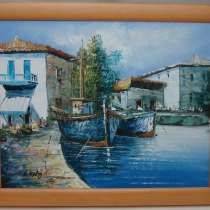 Картина Причал (X483), в Москве