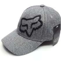 Кепка бейсболка FOX flex (серый), в Москве