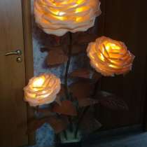 Светильники-цветы из изолона, в Барнауле