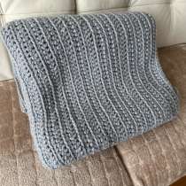 Вязаный крючком плед, в Москве