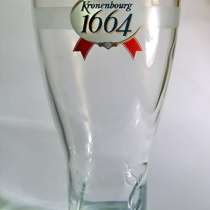 Брендовые бокалы Kronenbourg 1664(Кроненбург 1664)0.25 литра, в Владивостоке