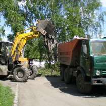 Вывоз строительного и бытового мусора самосвалами , в Барнауле