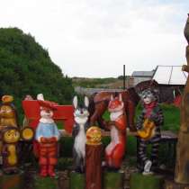 деревянные скульптуры, в Подольске