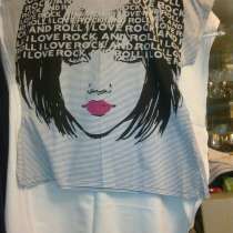 Женская футболка с принтом , в Москве