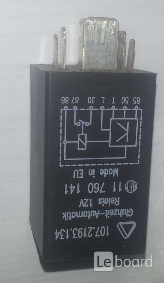 107.2193 134 реле схема подключения