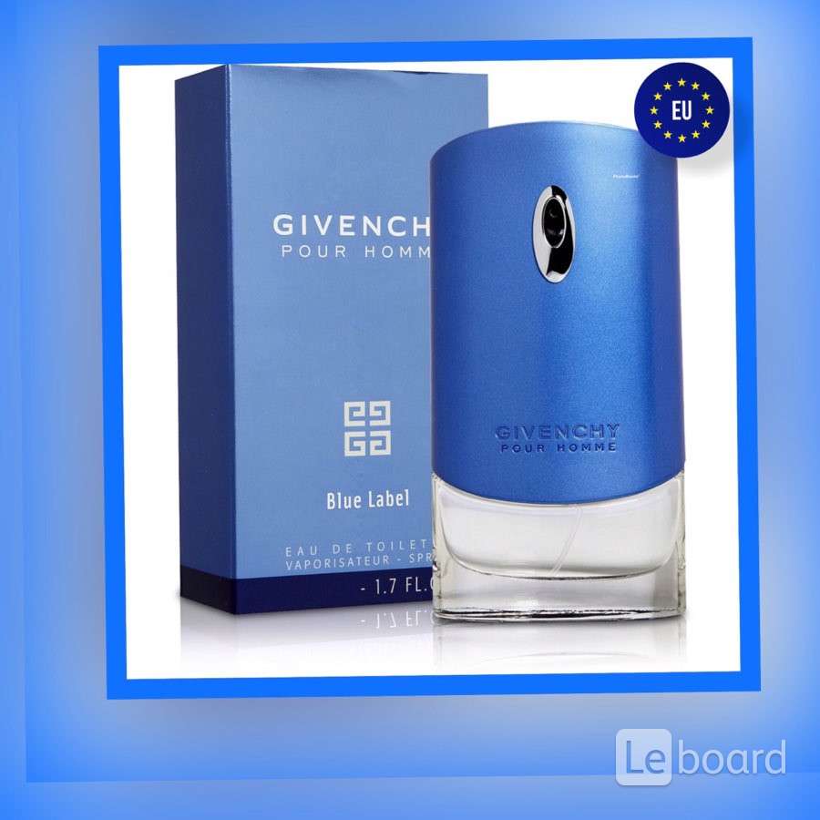 Givenchy pour homme blue label лосьон после бритья